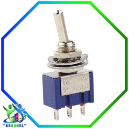 INTERRUPTOR 3 POSICIONES 3 PINES 6A 125V AC