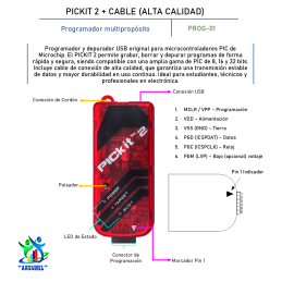 PICKIT 2 + CABLE (ALTA CALIDAD)
