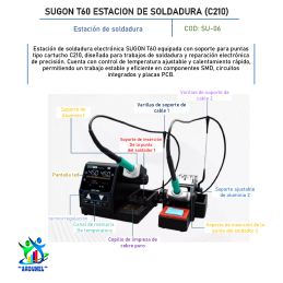 SUGON T60 ESTACION DE SOLDADURA (C210)