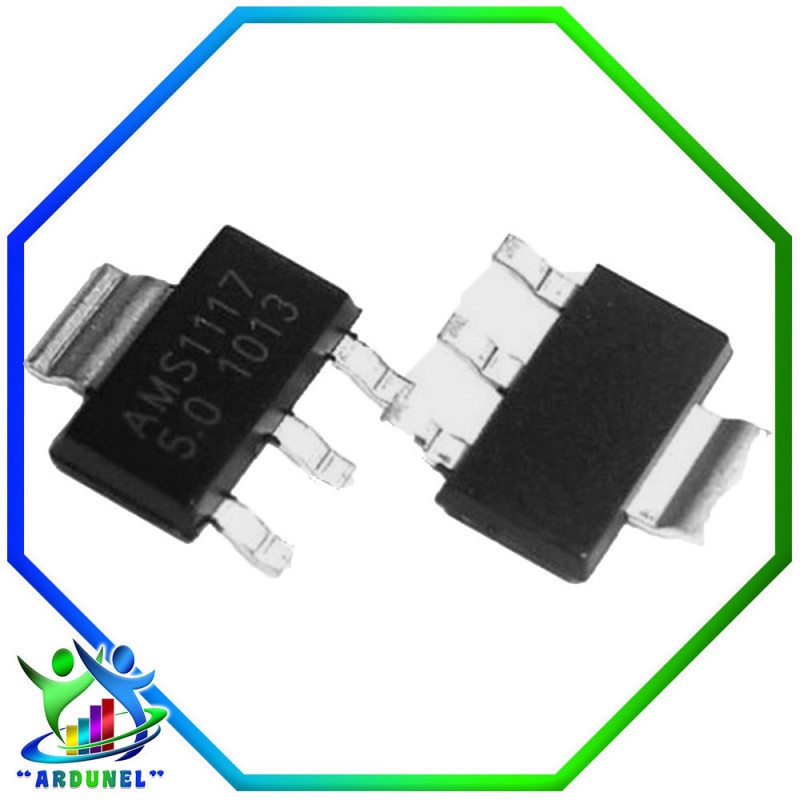REGULADOR SMD AMS1117 SOT-223 5V REGULADOR SMD AMS1117 SOT-223 5V