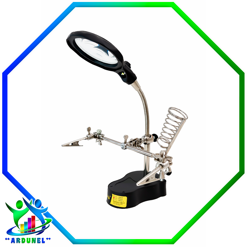 ROBOT LUPA CON LAMPARA LED TU-1093T