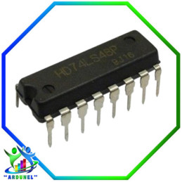 74LS48 BCD CÁTODO COMUN 7 SEGMENTOS