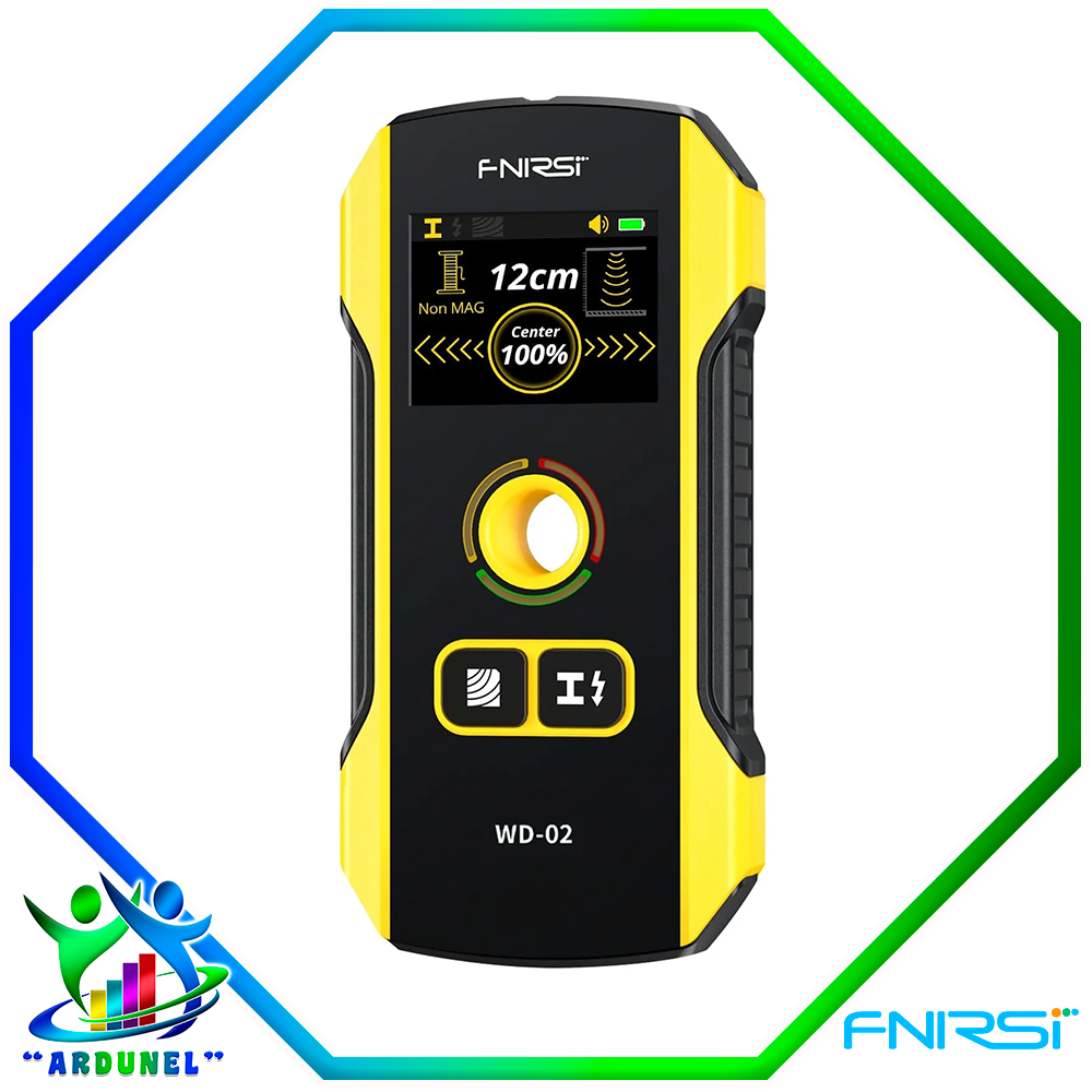WD-02 ESCANER DETECTOR DE PAREDES CON PANTALLA TFT
