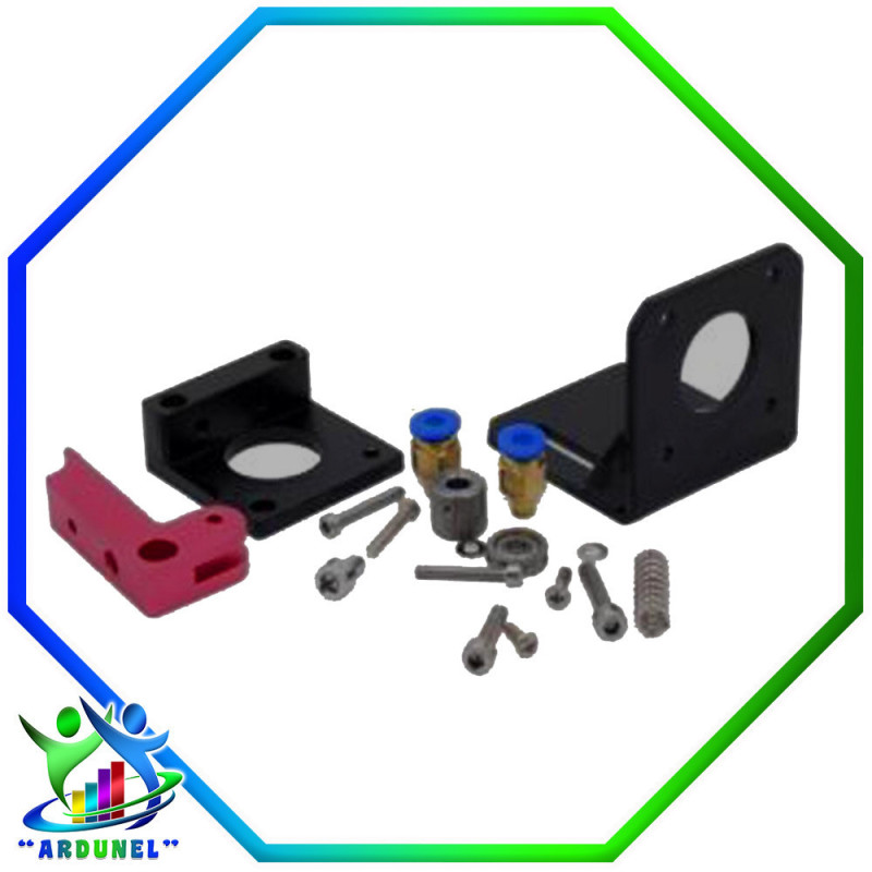MK8 EXTRUSOR REMOTO ALEACIÓN DE ALUMINIO SOPORTE IZQUIERDO PARA FILAMENTO 1,75MM MK8 EXTRUSOR REMOTO ALEACIÓN DE ALUMINIO SOPORTE IZQUIERDO PARA FILAMENTO 1,75MM