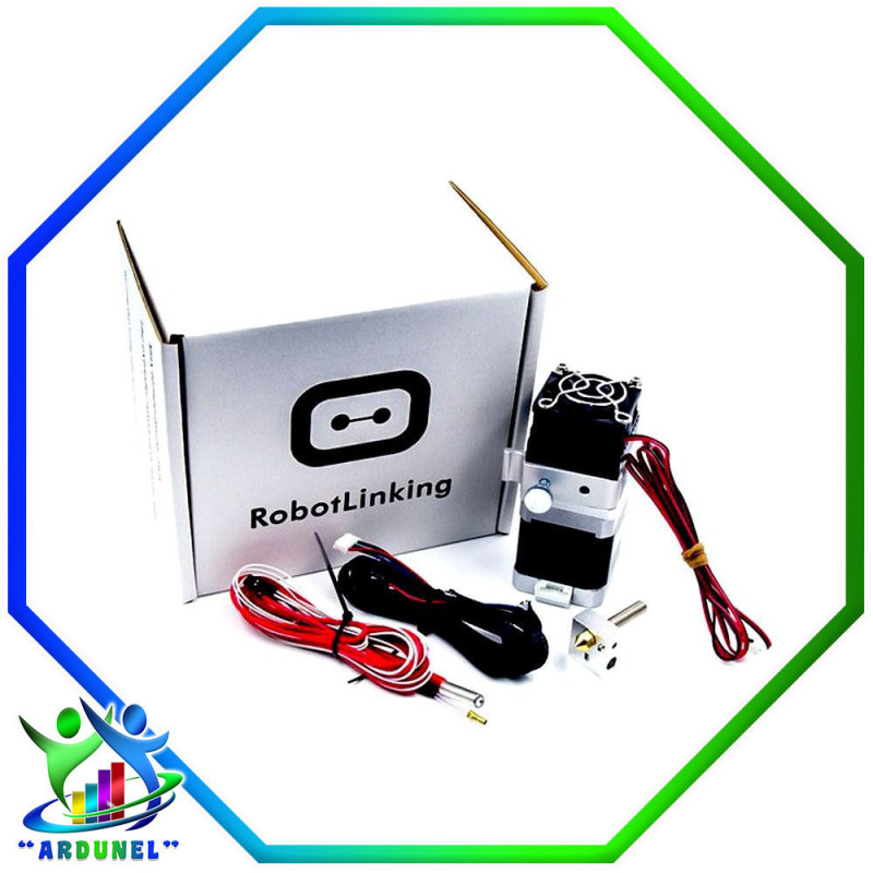KIT EXTRUSOR MK8 COMPLETA 1.75MM + BOQUILLA 0.4MM + NEMA17 KS42STH48-1684A KIT EXTRUSOR MK8 COMPLETA 1.75MM + BOQUILLA 0.4MM + NEMA17 KS42STH48-1684A